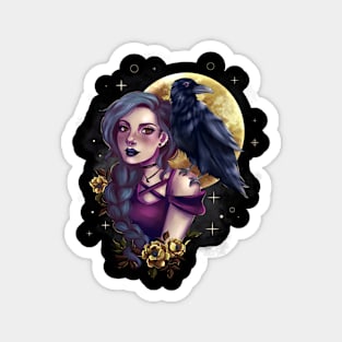 Crow Witch Magnet