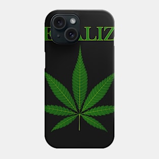 Legalize Weed Pot Leaf Marijuana Ganja Kush Political Statement Phone Case