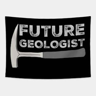 Future Geologist Rockhound Rock Pick Geology Hammer Rockhounding Tapestry