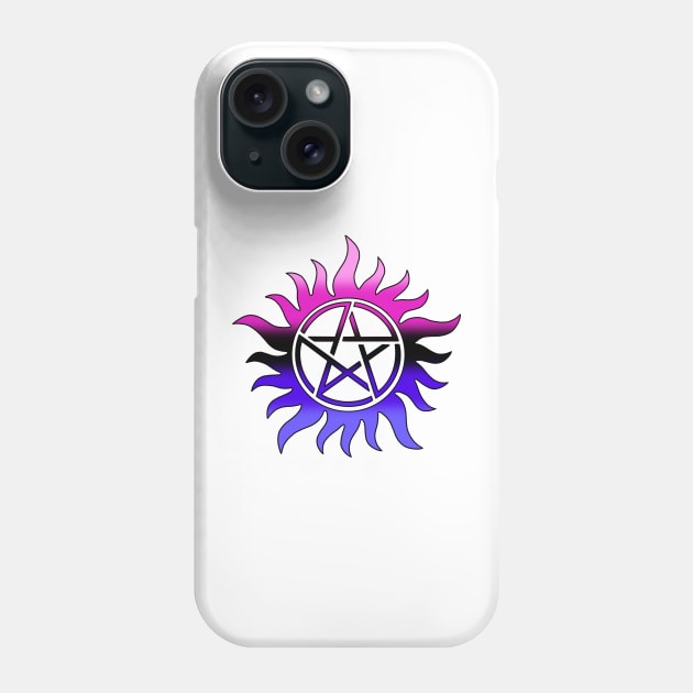 Omnisexual Anti Possession Symbol Phone Case by KayWinchester92