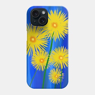 Yellow Dandelions Phone Case