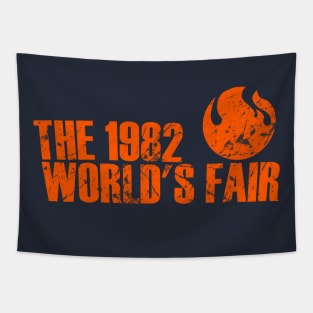 World's Fair 1982 Knoxville Distressed Tapestry