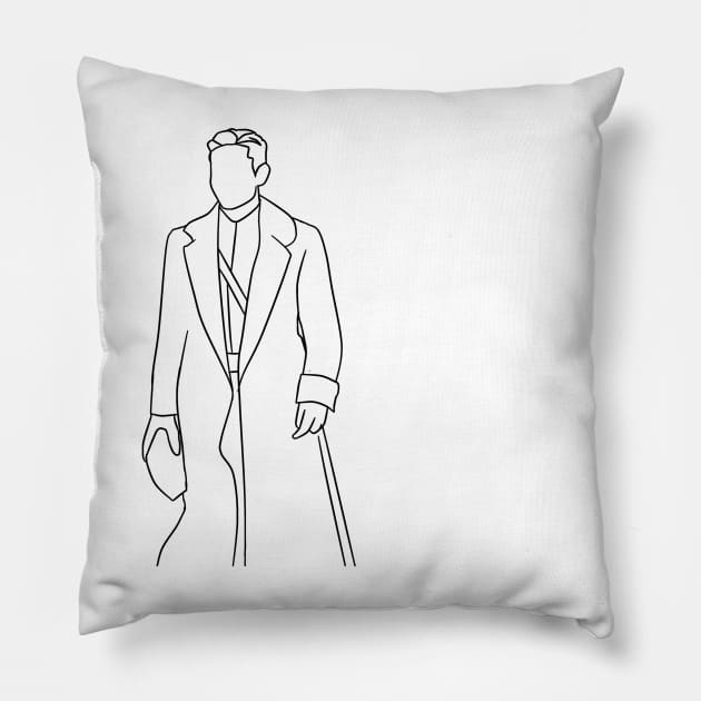 Lee Byun Hun Mr Sunshine kdrama Pillow by kart-box