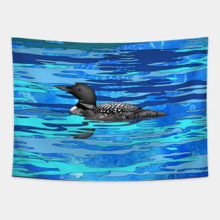 Cool Loons Tapestry