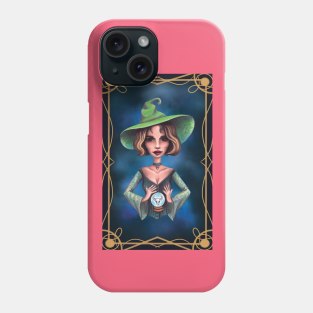 Blonde hair taurus witch Phone Case