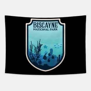 Biscayne National Park Emblem Tapestry