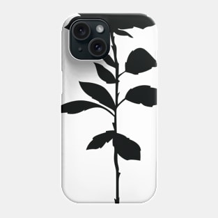 Black Rose Phone Case