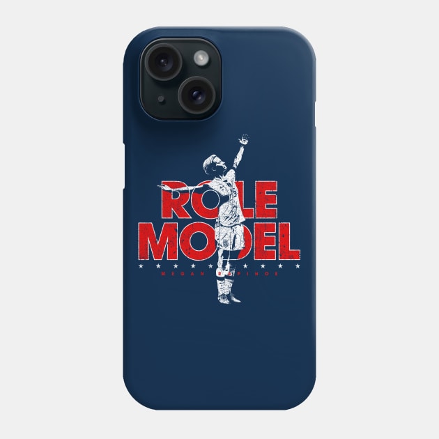 Role Model - Megan Rapinoe Phone Case by huckblade