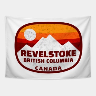 Ski Revelstoke British Columbia Canada Skiing Winter Sports Snowboarding Tapestry