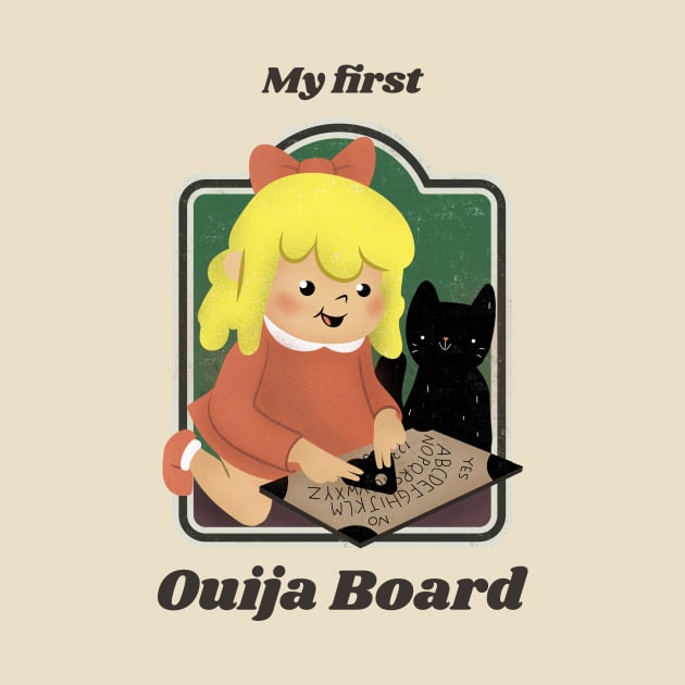 My first ouija board by LoenaStudio