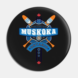 Muskoka Blue Pin