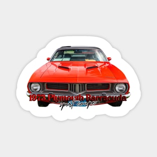 1973 Plymouth Barracuda Sport Coupe Magnet