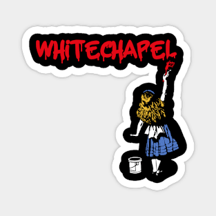 whitechpel and the paint girl Magnet