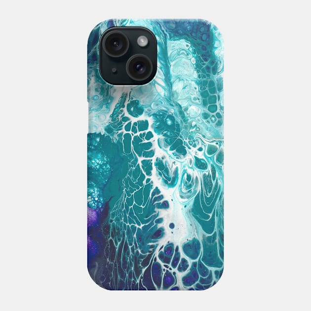 Abstraction 174, Of Scales and Scars Phone Case by WicketIcons