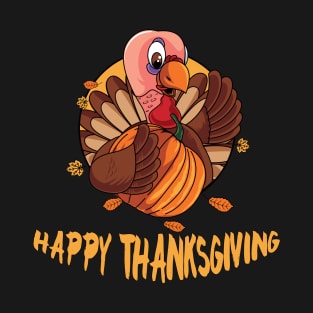 Turkey Happy Thanksgiving Benediction Blessing T-Shirt