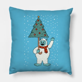 YETI CHRISTMAS Pillow