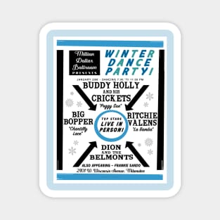 Buddy Holly Milwaukee Magnet