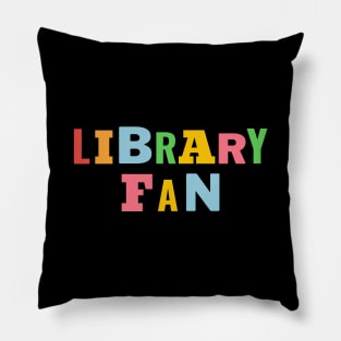 Library Fan Pillow