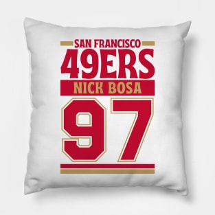 San Francisco 49ERS Bosa 97 Edition 3 Pillow