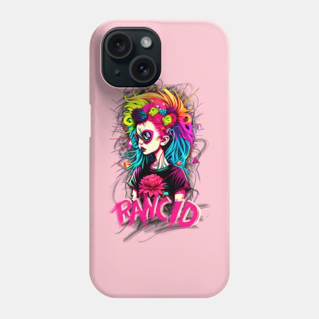 Punk Girl - Rancid Phone Case by VACO SONGOLAS