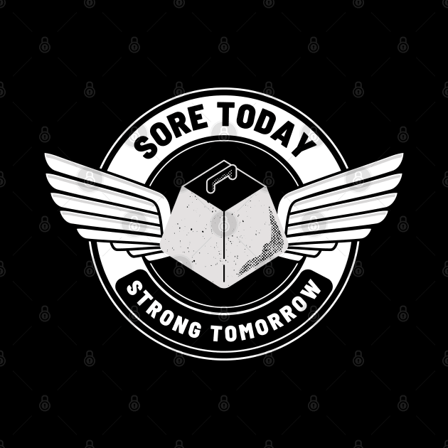 Strong tomorrow.Stylish logo by ZM1