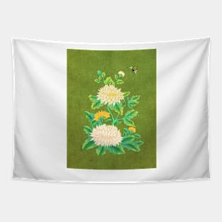 Minhwa: Chrysanthemum and Bumblebee C Type Tapestry