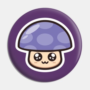 Child Mushroom Couple / Boy Pin