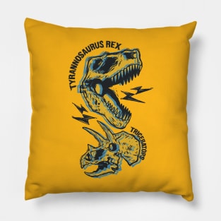 Tyrannosaurus Rex - Triceratops Pillow