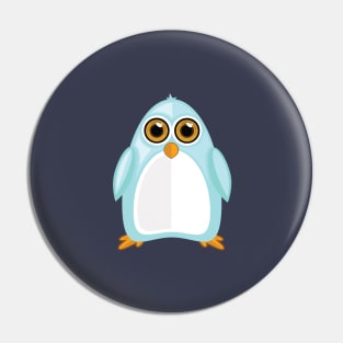 Baby Blue Penguin Pin