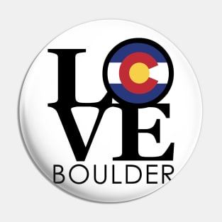 LOVE Boulder Colorado Pin