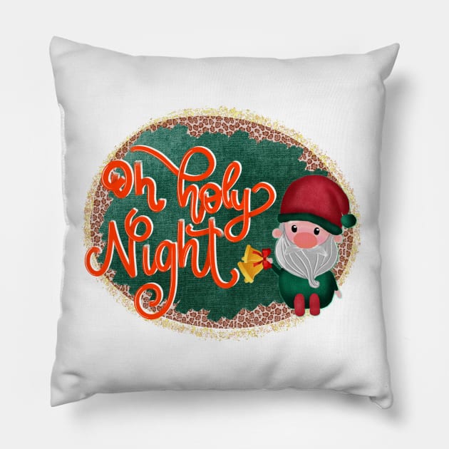 Oh holy night Pillow by PrintAmor