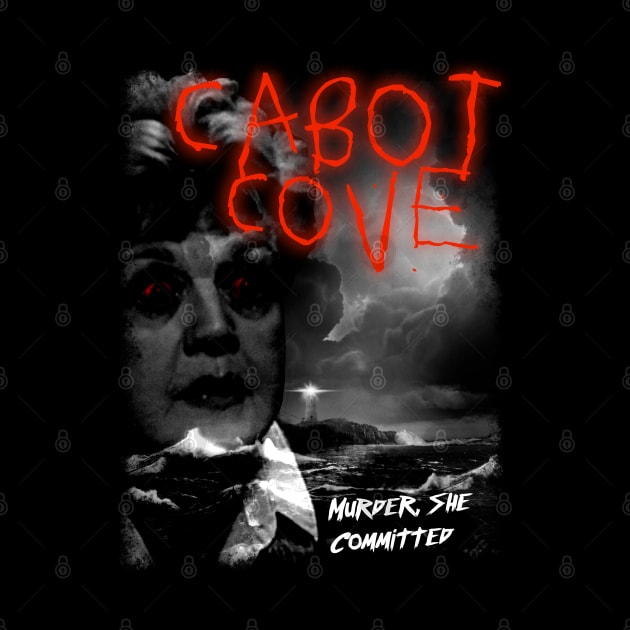 Cabot Cove Horror ))(( Murder She Wrote Fan Art by darklordpug