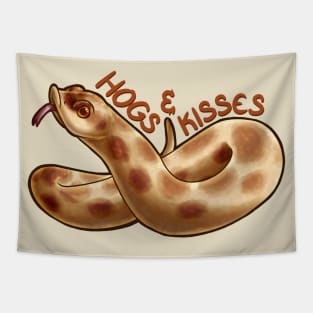 Hogs & Kisses Tapestry