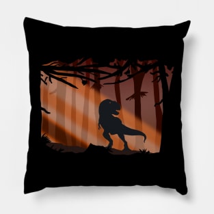 Lonely Rex Pillow