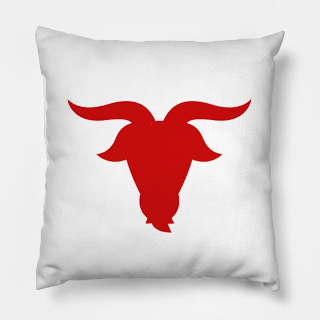 WPI Goats! Pillow by Rosemogo