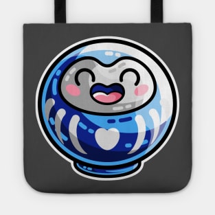 Kawaii Cute Japanese Daruma Doll Tote