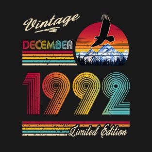 December 1992 Birthday T-Shirt