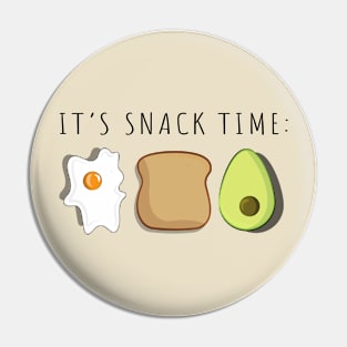 It's snack time! Pin