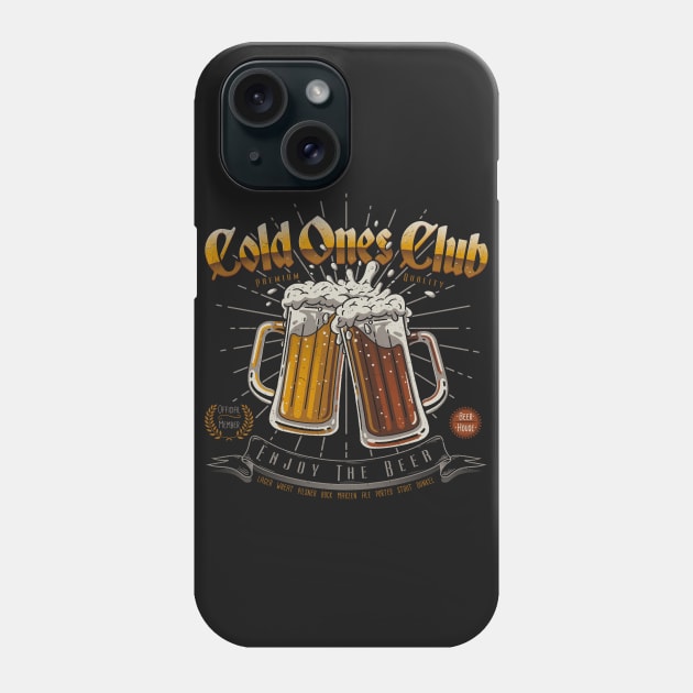 Cold Ones Club Phone Case by Getsousa