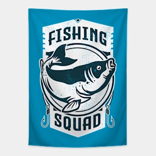 fishing squad Tapestry