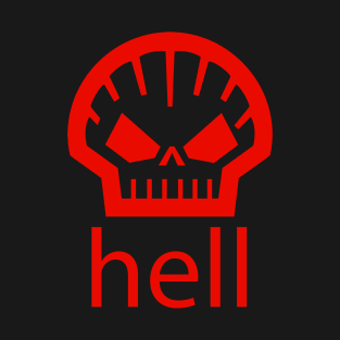 Hell Shell Logo As Worn By Heath Ledger T-Shirt