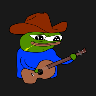 Cowboy Pepe Playing Guitar T-Shirt