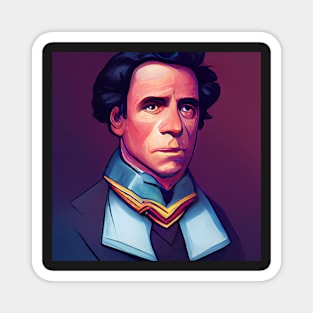 Franklin Pierce | Comics style Magnet