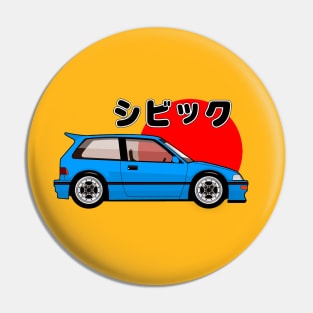 Civic EF Pin