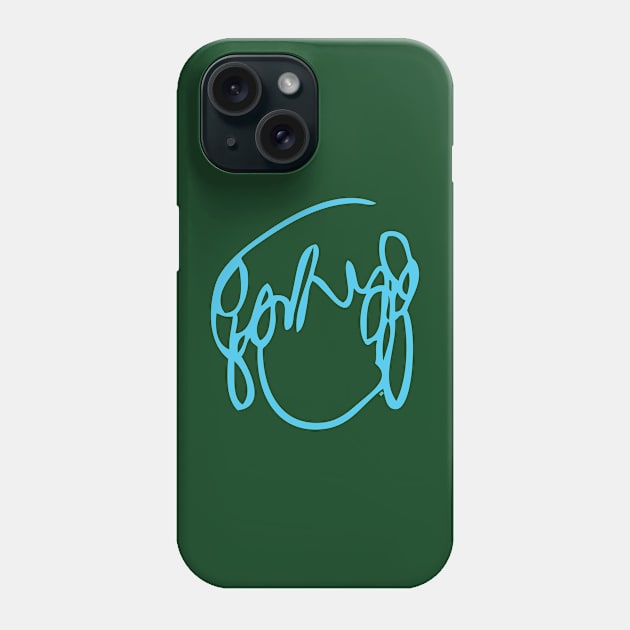 Scott Pilgrim Vs The World - Ramona Flowers - Have you seen a girl with hair like this- - BLUE Phone Case by ptelling