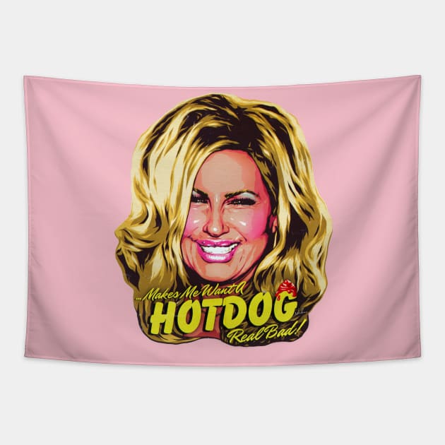 Makes Me Want A Hot Dog Real Bad! Tapestry by nordacious