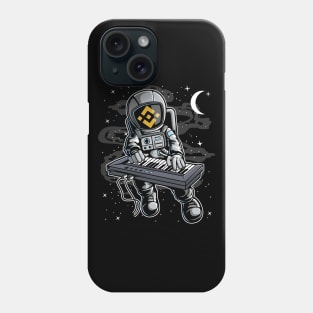 Astronaut Organ Binance BNB Coin To The Moon Crypto Token Cryptocurrency Blockchain Wallet Birthday Gift For Men Women Kids Phone Case