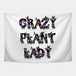 Crazy Plant Lady Tapestry