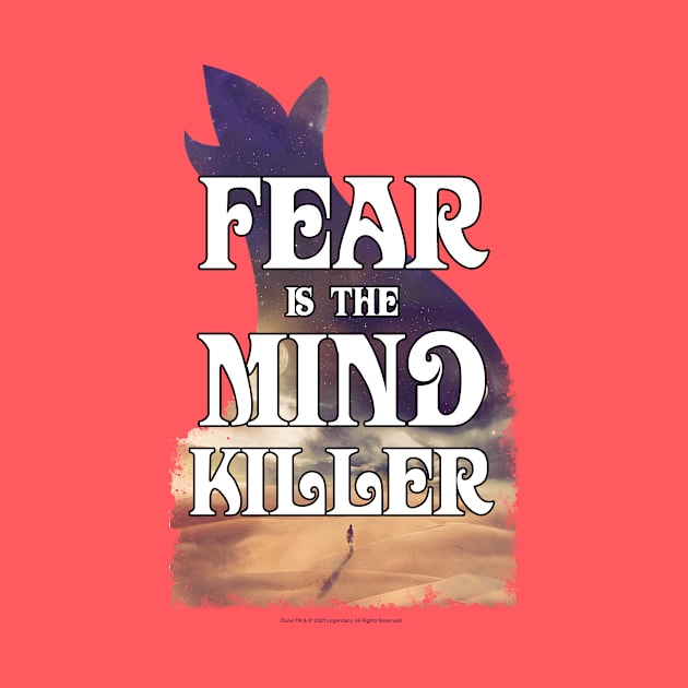 Fear Is The Mind Killer Sand Dunes Vintage by Dream Artworks