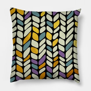 Gold vegetable pattern Pillow